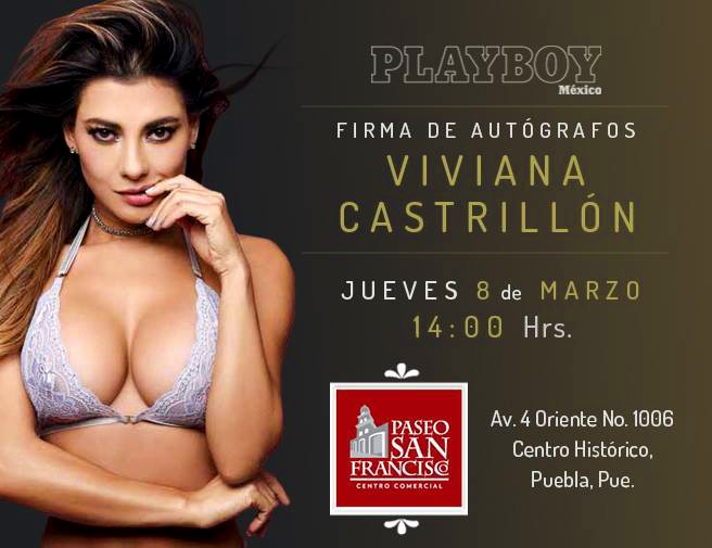 La Sexy Playmate Colombiana Viviana Castrill N Llega A Puebla Con